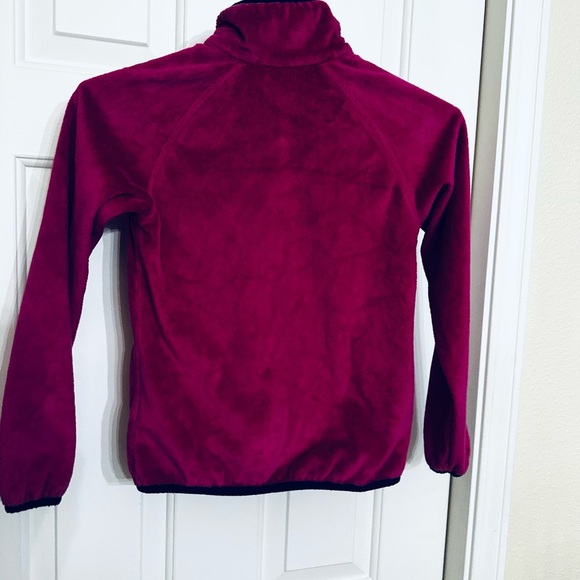 Columbia Girls Zip-Up Fleece Jacket- S (7/8) - Picture 2 of 3